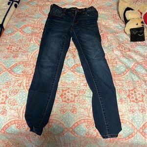 Size 2 short , high waisted jeggings from aeropostale